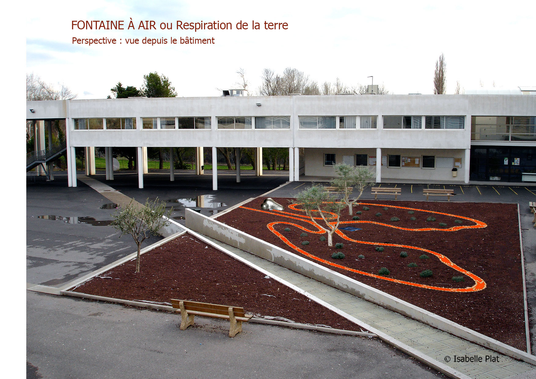 Fontaine à air ou respiration de la terre